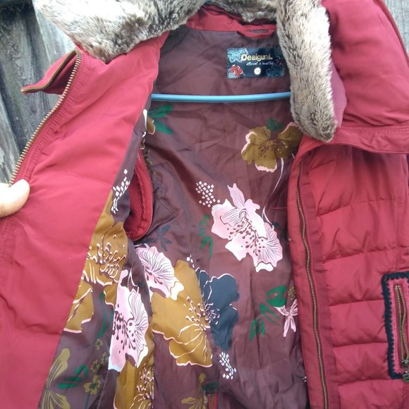 Desigual Jackets & Coats Desigual Pakaian Jadi Wanita Jacket Coat